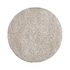Rond hoogpolig vloerkleed - Yves Beige - thumbnail 1