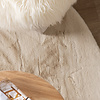 Ovaal hoogpolig vloerkleed - Comfy Supreme Creme - thumbnail 2