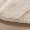 Ovaal hoogpolig vloerkleed - Comfy Supreme Creme - thumbnail 5