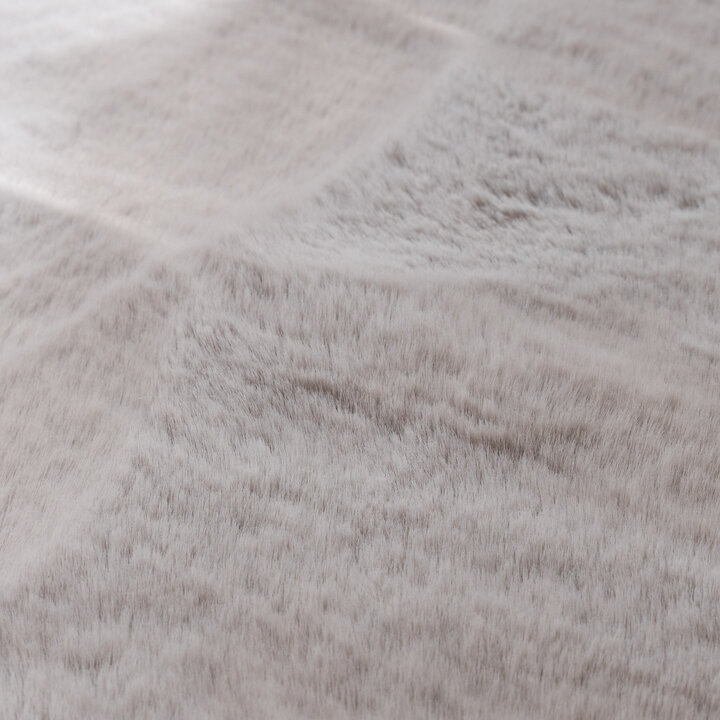 Rond Hoogpolig vloerkleed - Comfy Supreme Grijs