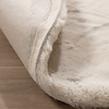 Rond Hoogpolig vloerkleed - Comfy Supreme Creme - thumbnail 5