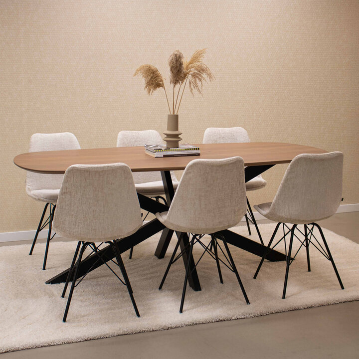 Eetkamerstoel - Bren Ecru