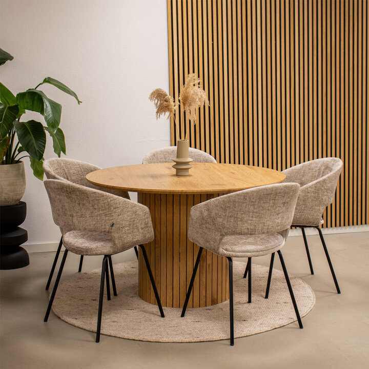 Eetkamerstoel - Mette Beige