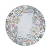 Rond buitenkleed bloemen - Poppy Creme - thumbnail 1