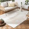 Buitenvloerkleed - Capri Lines Beige/Creme - thumbnail