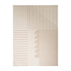Buitenvloerkleed - Capri Lines Beige/Creme - thumbnail 1