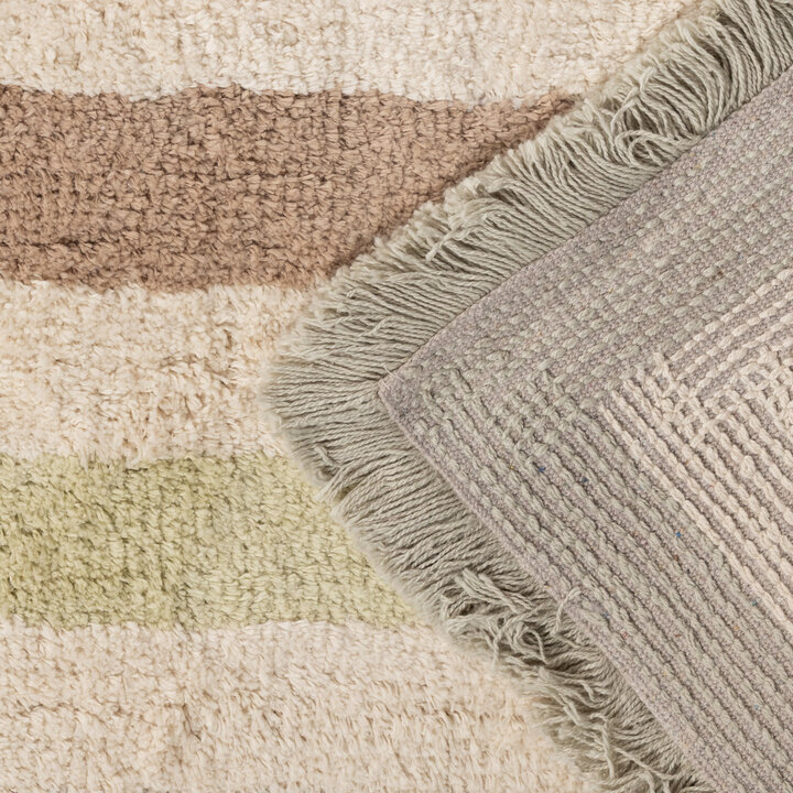 Wasbaar kindervloerkleed - Milo Groen