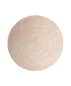 Rond binnen- & buitenkleed - Bali Beige