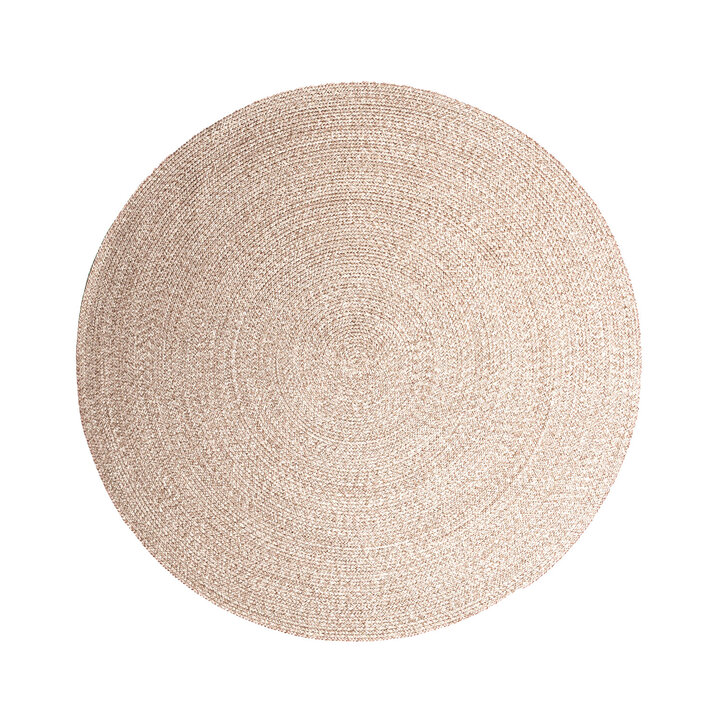 Rond binnen- & buitenkleed - Bali Beige