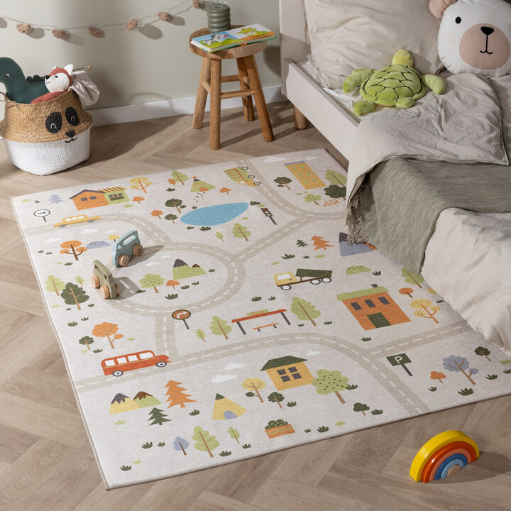 Speelkleed auto - Rocky Ride Grijs