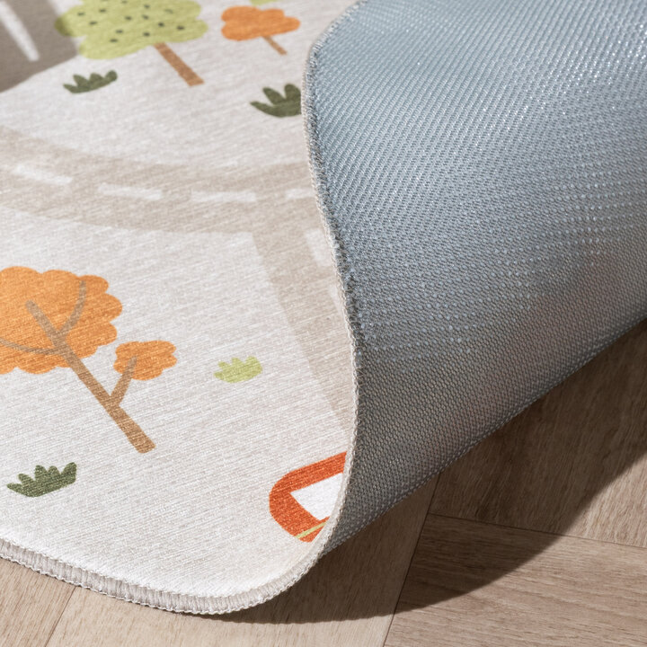 Rond speelkleed auto - Rocky Ride Grijs