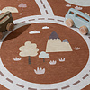 Rond speelkleed auto - Rocky Ride Terra - thumbnail 2