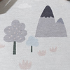Rond speelkleed auto - Rocky Ride Wit - thumbnail 3
