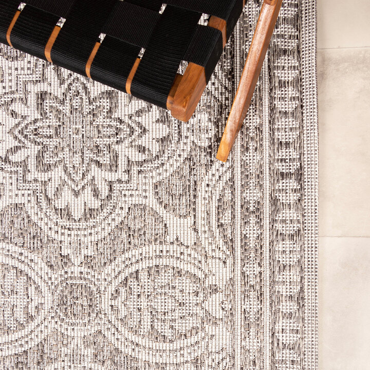 Buitenkleed - Summer Oriental Lichtgrijs