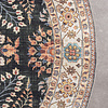 Rond vintage buitenkleed - Santo Flora Donkergroen  - thumbnail 4