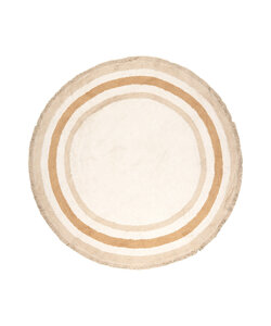 Rond wasbaar kinderkleed - Milo Beige
