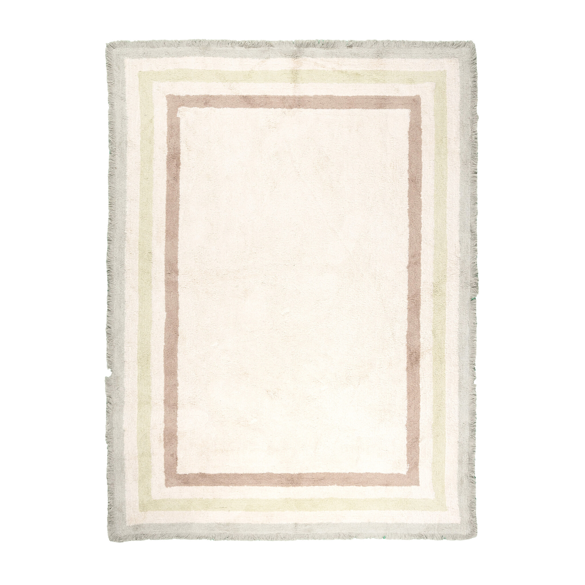 Wasbaar kindervloerkleed - Milo Groen - sfeer