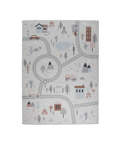 Speelkleed auto - Rocky Ride Wit