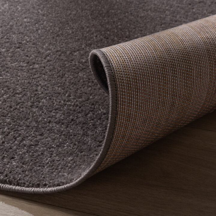 Laagpolig vloerkleed - Essenza Donkergrijs