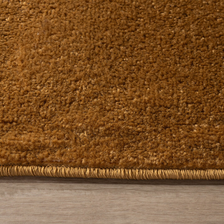 Laagpolig vloerkleed - Essenza Okergeel