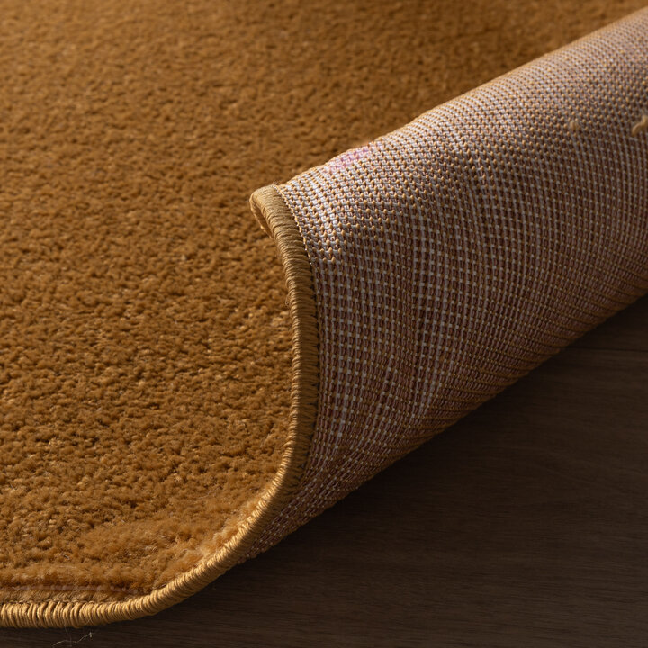 Laagpolig vloerkleed - Essenza Okergeel