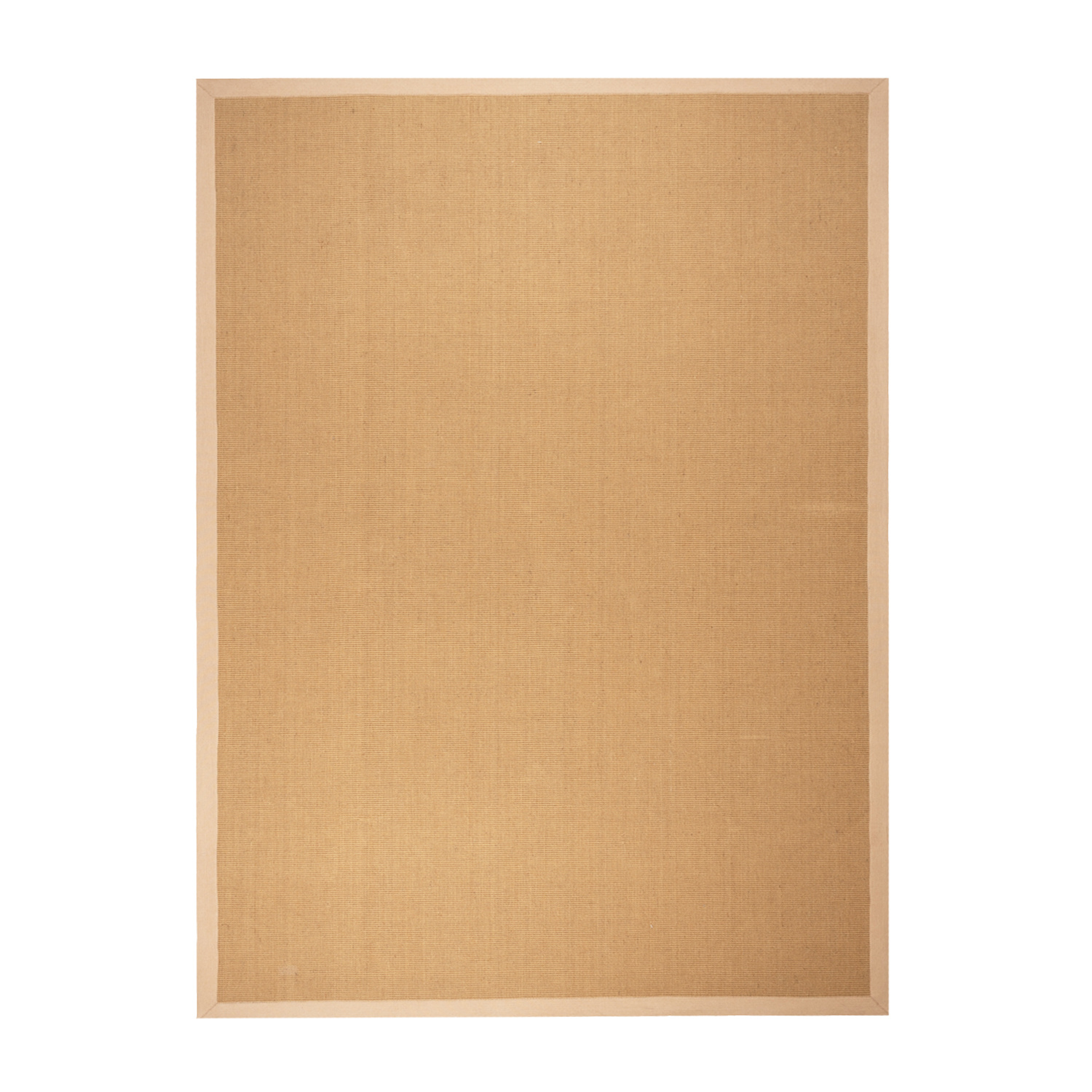 Sisal vloerkleed - Tulum Border Beige - sfeer