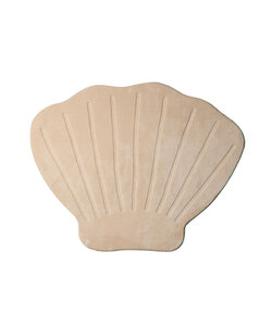 Wasbaar kindervloerkleed - Coco Schelp Beige