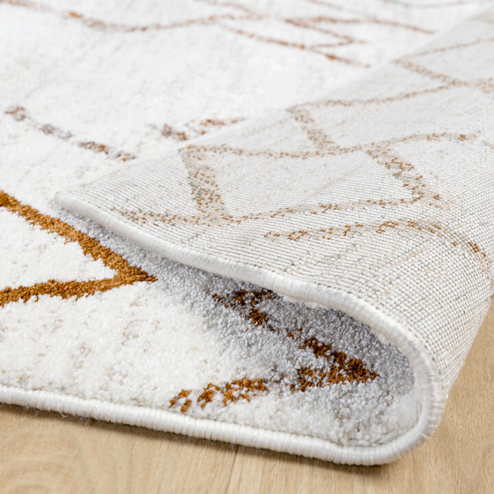 Hoogpolig vloerkleed - Blend Diamond Terra