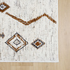 Hoogpolig vloerkleed - Blend Aztec Terra - thumbnail 4