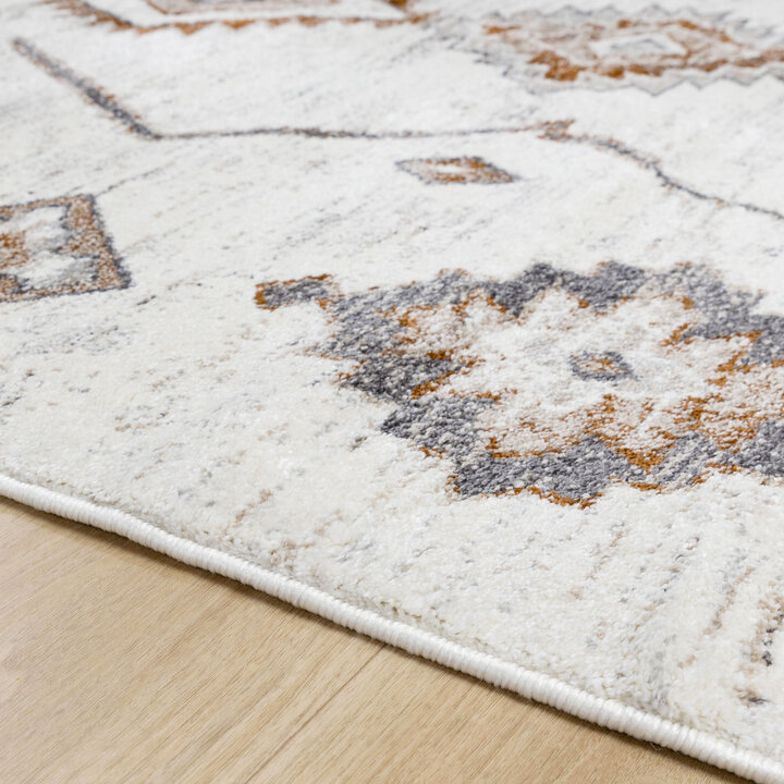 Hoogpolig vloerkleed - Blend Aztec Terra