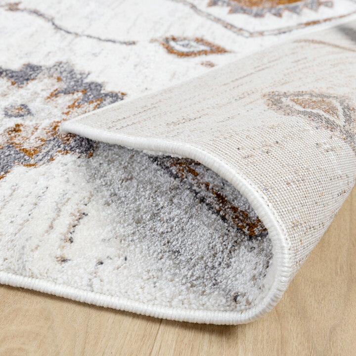 Hoogpolig vloerkleed - Blend Aztec Terra