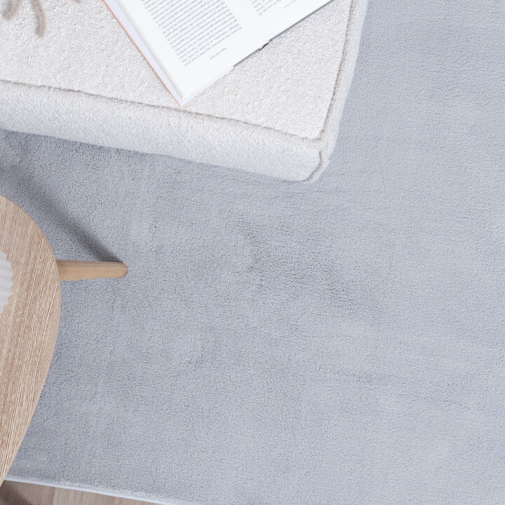 Wasbaar vloerkleed - Vivid Grijs 