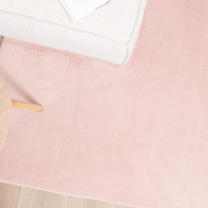 Wasbaar vloerkleed - Vivid Roze 