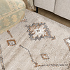 Berber vloerkleed - Blend Aztec Beige - thumbnail 2