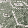 Berber vloerkleed - Blend Aztec Groen - thumbnail 3