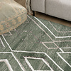 Berber vloerkleed - Blend Diamond Groen - thumbnail 2
