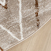 Rond Berber vloerkleed - Blend Diamond Beige - thumbnail 4