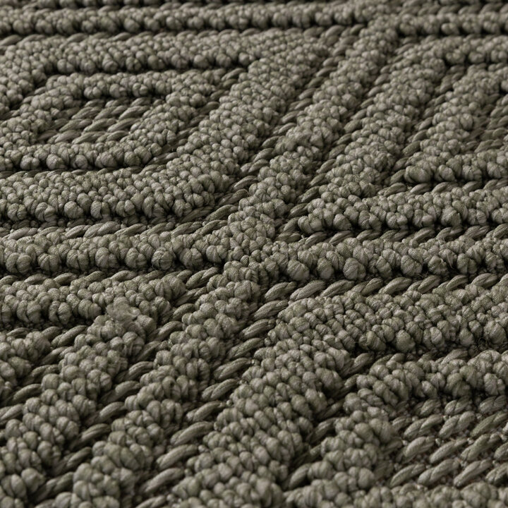 Loper vloerkleed - Hidde 3D Diamond Groen