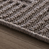 Loper vloerkleed - Hidde 3D Maze Taupe  - thumbnail 5