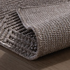 Loper vloerkleed - Hidde 3D Maze Taupe  - thumbnail 6
