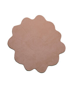 Kindervloerkleed Rond - Coco Bloem Roze