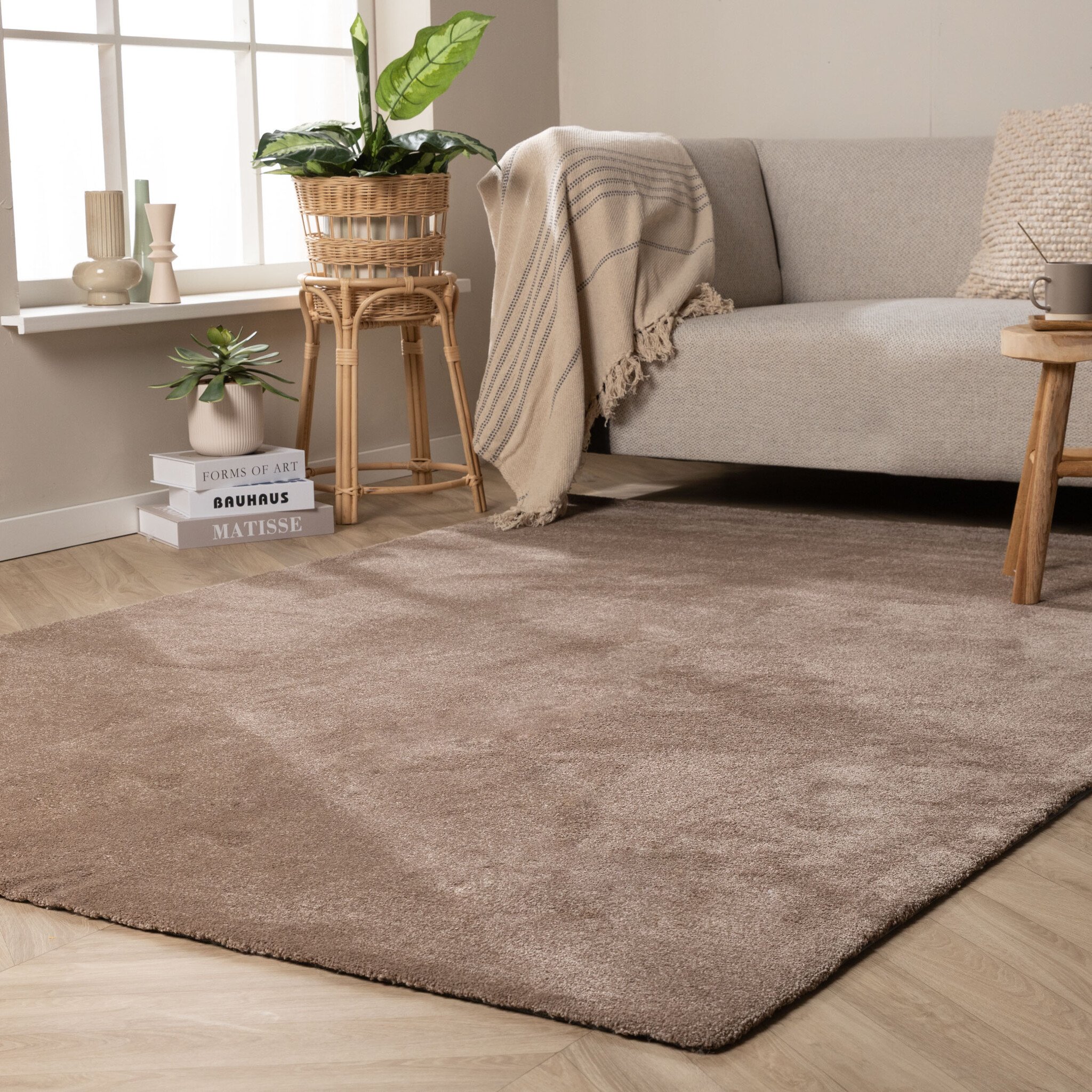 Wasbaar vloerkleed - Clean Bruin