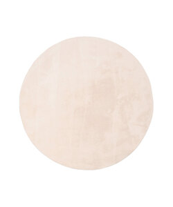 Rond wasbaar vloerkleed - Vivid Beige 