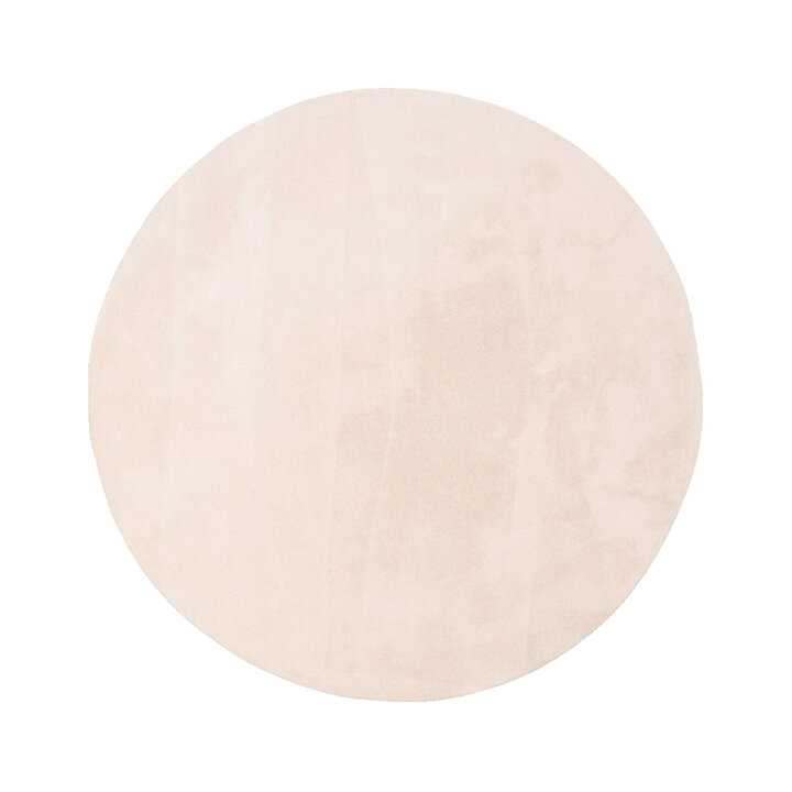 Rond wasbaar vloerkleed - Vivid Beige 