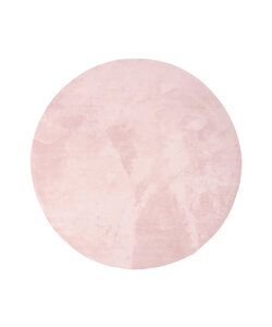 Rond wasbaar vloerkleed - Vivid Roze 