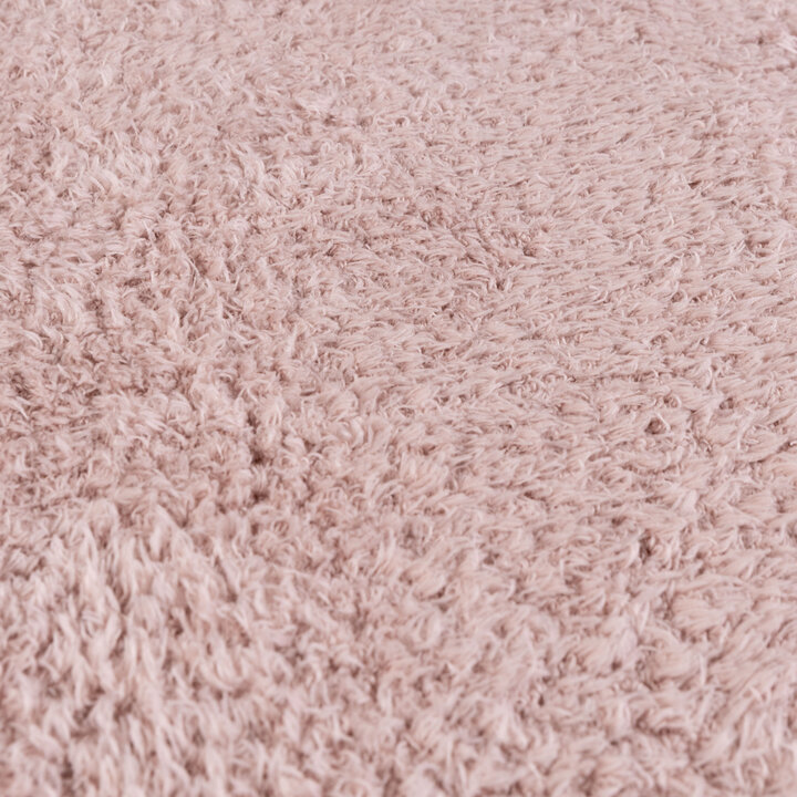 Zacht rond vloerkleed - Teddy Roze