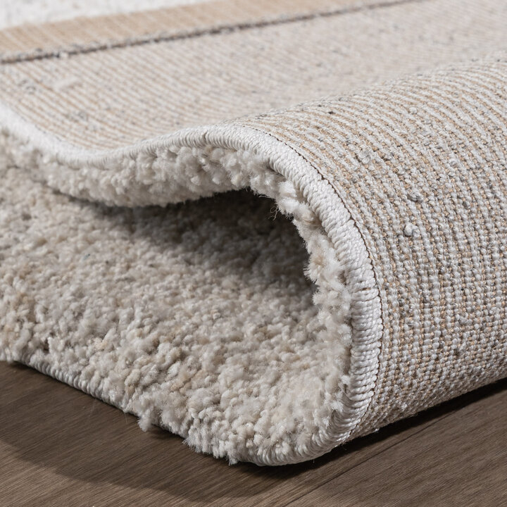 Shaggy vloerkleed - George Wit