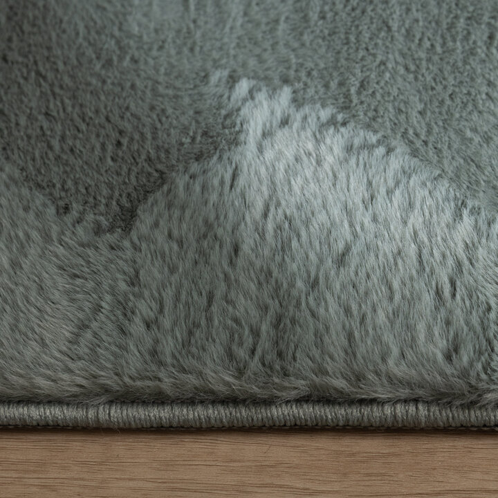 Zacht laagpolige Loper - Cozy Groen