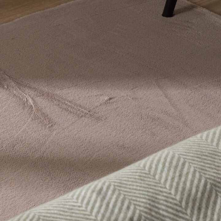 Zacht laagpolige Loper - Cozy Taupe