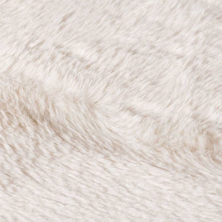 Zacht laagpolige Loper - Cozy Creme